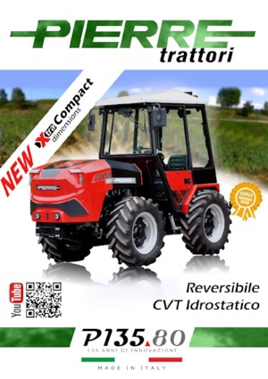 Traktory z napędem 4WD Pierre P 135.80