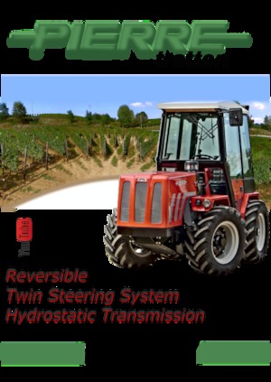 Traktory z napędem 4WD Pierre P 796 V EVO