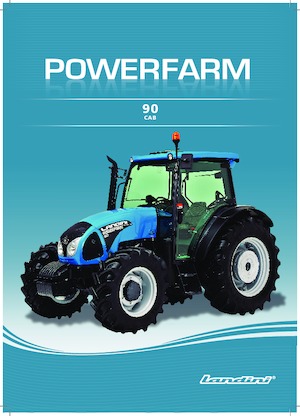 Traktory z napędem 4WD Landini Powerfarm 90