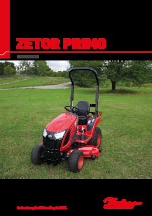 Traktory z napędem 4WD Zetor Primo HT 20 NC