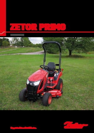 Traktory z napędem 4WD Zetor Primo HT 20 NC