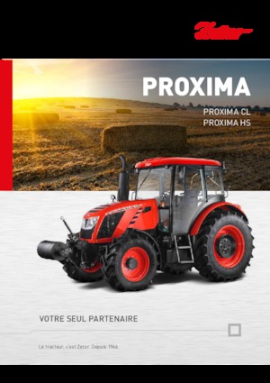 Traktory z napędem 4WD Zetor Proxima CL 100
