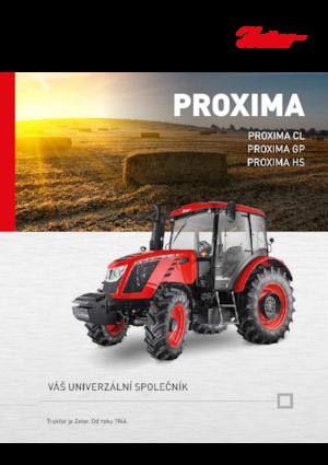 Traktory z napędem 4WD Zetor Proxima HS 90