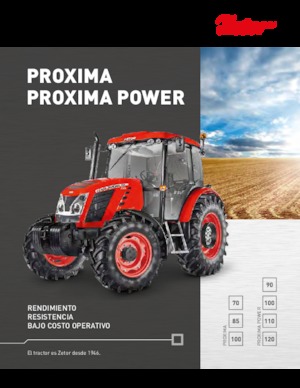 Traktory z napędem 4WD Zetor Proxima HS 120