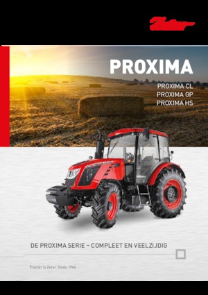 Traktory z napędem 4WD Zetor Proxima GP 110