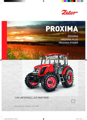 Traktory z napędem 4WD Zetor Proxima Plus 90