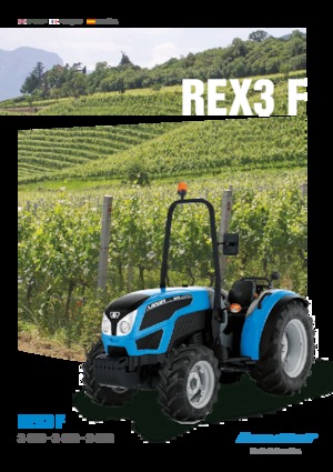 Traktory z napędem 4WD Landini Rex 3-060F