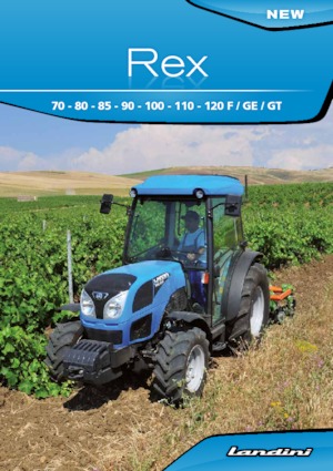 Traktory z napędem 4WD Landini Rex 85F