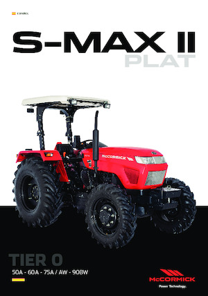 Traktory z napędem 4WD McCormick S-Max II 90 BW 
