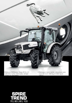 Traktory z napędem 4WD Lamborghini Spire 80 Trend 