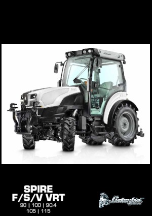 Traktory z napędem 4WD Lamborghini Spire S 100 VRT 