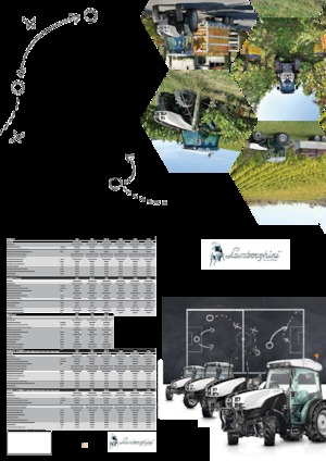 Traktory z napędem 4WD Lamborghini Spire F 105 Target 