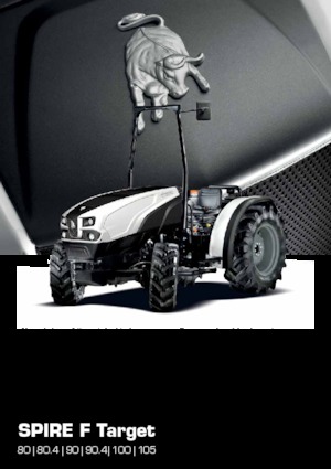 Traktory z napędem 4WD Lamborghini Spire F 105 Target 