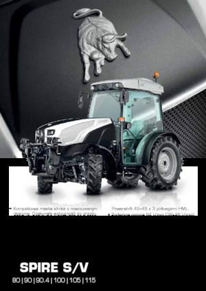 Traktory z napędem 4WD Lamborghini Spire S 90.4 