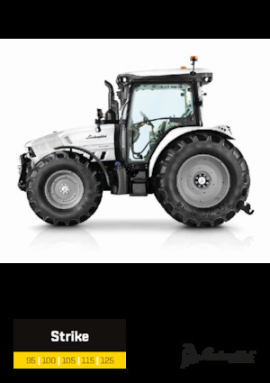 Traktory z napędem 4WD Lamborghini Strike 100