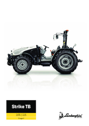 Traktory z napędem 4WD Lamborghini Strike 105 TB 