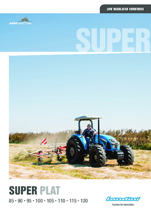 Traktory z napędem 4WD Landini Super 105