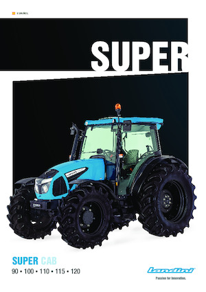 Traktory z napędem 4WD Landini Super 115