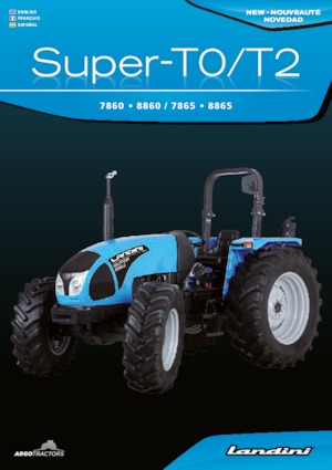 Traktory z napędem 4WD Landini Super 7865 