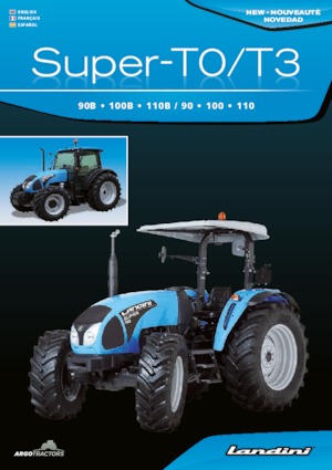 Traktory z napędem 4WD Landini Super 90 