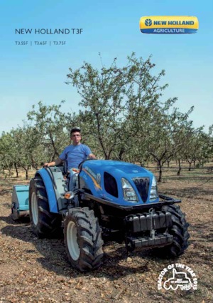 Traktory z napędem 4WD New Holland T3.55 F