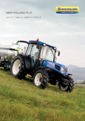Traktory z napędem 4WD New Holland T4.95 LP