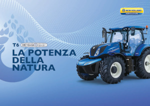 Traktory z napędem 4WD New Holland T6.180 DC
