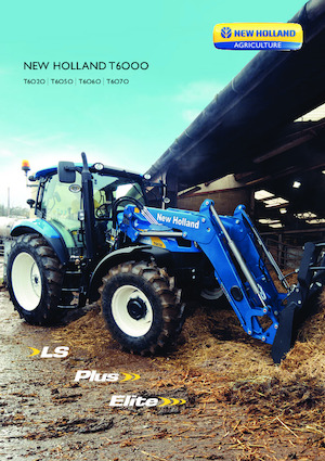 Traktory z napędem 4WD New Holland T6070 LS