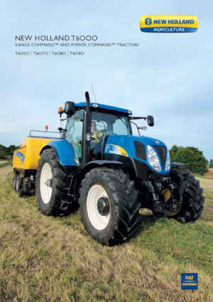 Traktory z napędem 4WD New Holland T6070 RC