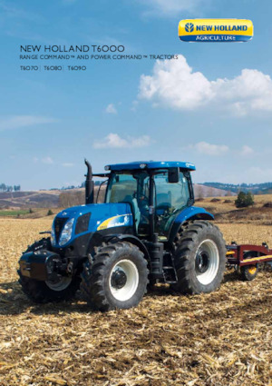 Traktory z napędem 4WD New Holland T6020 Plus