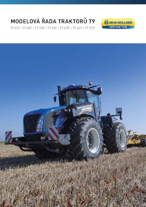 Traktory z napędem 4WD New Holland T9.435