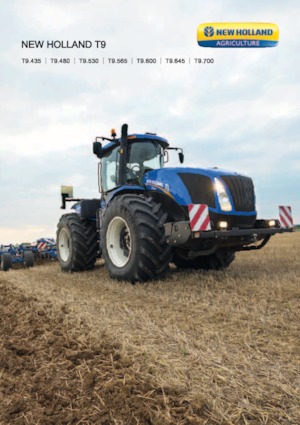 Traktory z napędem 4WD New Holland T9.435