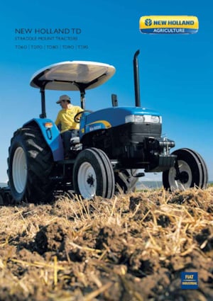 Traktory z napędem 4WD New Holland TD70