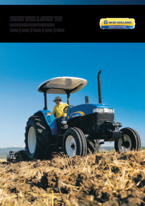 Traktory z napędem 4WD New Holland TD80