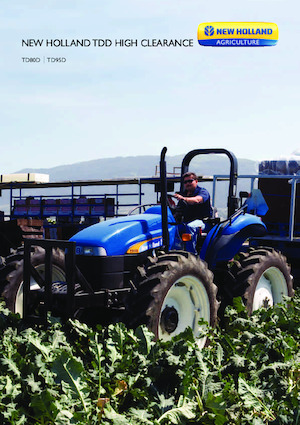 Traktory z napędem 4WD New Holland TD95D HC