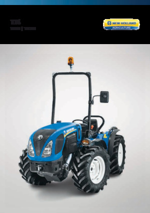 Traktory z napędem 4WD New Holland TI4.100