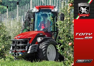 Traktory z napędem 4WD Carraro Tony 10900 SR