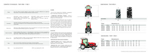 Traktory z napędem 4WD Carraro Tony 8700 V 