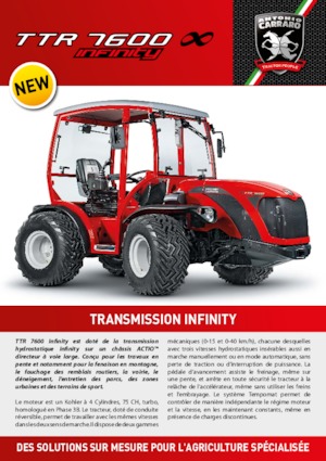 Traktory z napędem 4WD Carraro TRX 9900