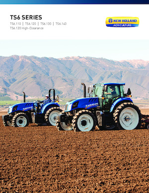 Traktory z napędem 4WD New Holland TS6.140