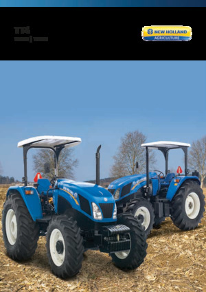 Traktory z napędem 4WD New Holland TT4.90