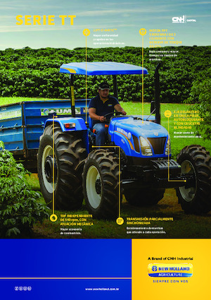Traktory z napędem 4WD New Holland TT65