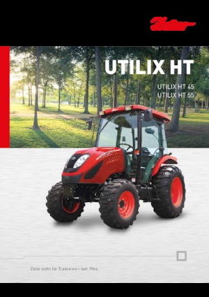 Traktory z napędem 4WD Zetor Utilix HT 55