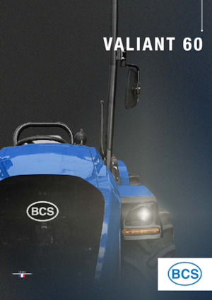 Traktory z napędem 4WD BCS Valiant 60 AR 