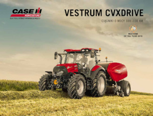 Traktory z napędem 4WD Case IH Vestrum 100 CVXDrive