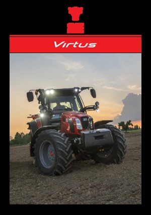 Traktory z napędem 4WD SAME Virtus 120 