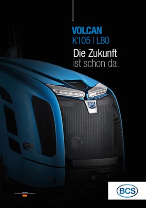 Traktory z napędem 4WD BCS Volcan K105 SDT