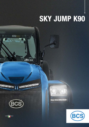 Traktory z napędem 4WD BCS Sky Jump K90 SDT