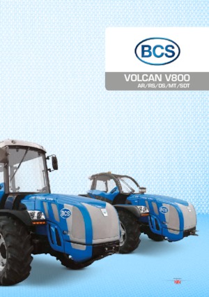 Traktory z napędem 4WD BCS Volcan V800 MT