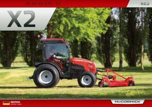 Traktory z napędem 4WD McCormick X2.30GE MR